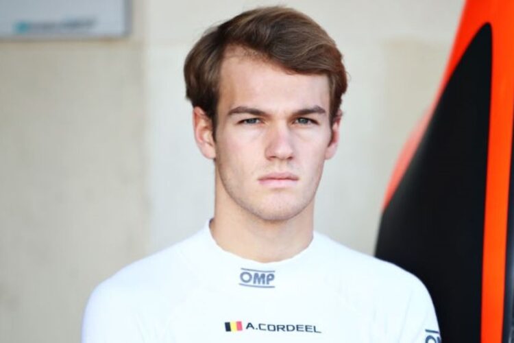 F2: Cordeel completes Van Amersfoort Racing’s 2022 roster