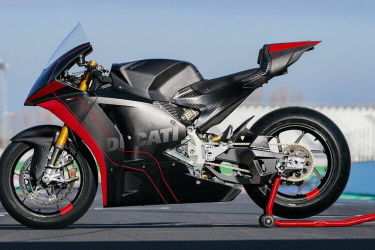 MotoE: Ducati confirms its racing electric motorcycle to lead to electric Ducati street bikes