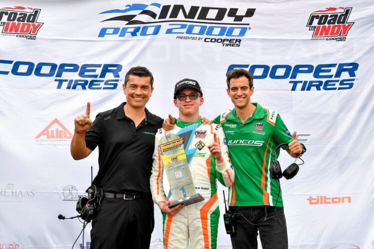 R2i: Reece Gold Returns to Juncos Hollinger Racing for the  2022 Indy Pro 2000 Championship