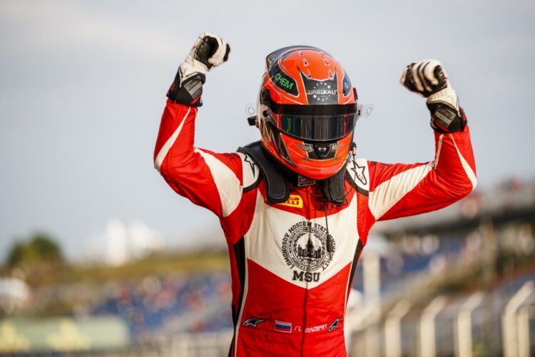Mazepin dominates in Budapest Race 1