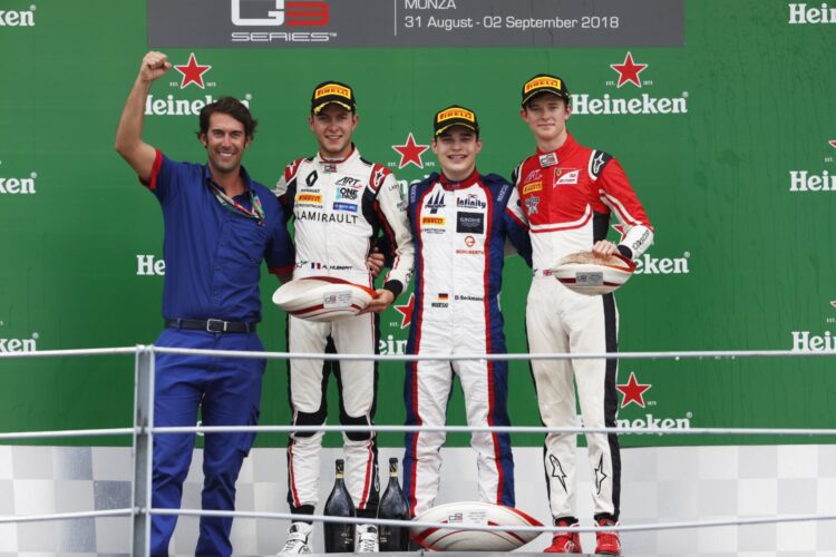 Beckmann cruises to victory in wet Monza Race 1