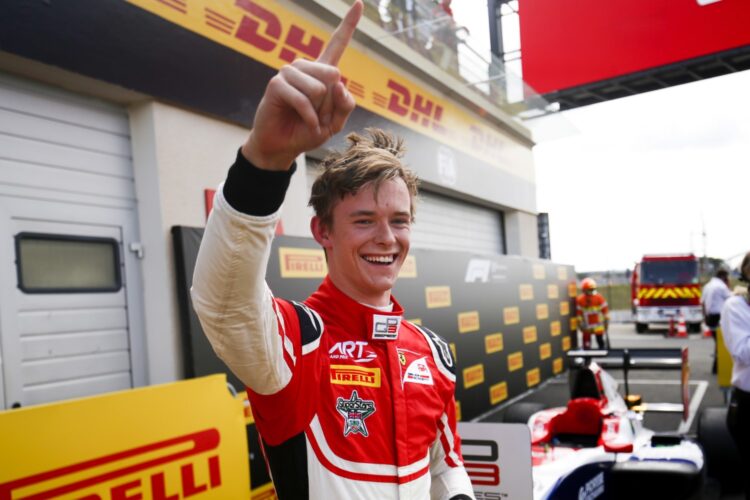 Callum Ilott wins GP3 race 2 in France