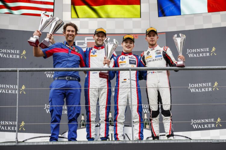 Beckmann rockets to victory in Spa Race 1