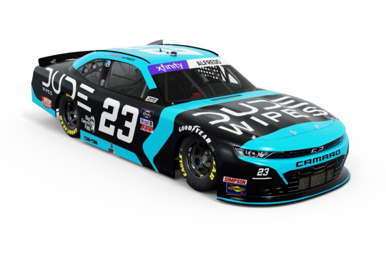 NASCAR: Dude Wipes to Sponsor Anthony Alfredo in Daytona