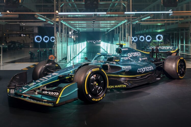 F1: Aston Martin reveals first ‘real’ 2022 car