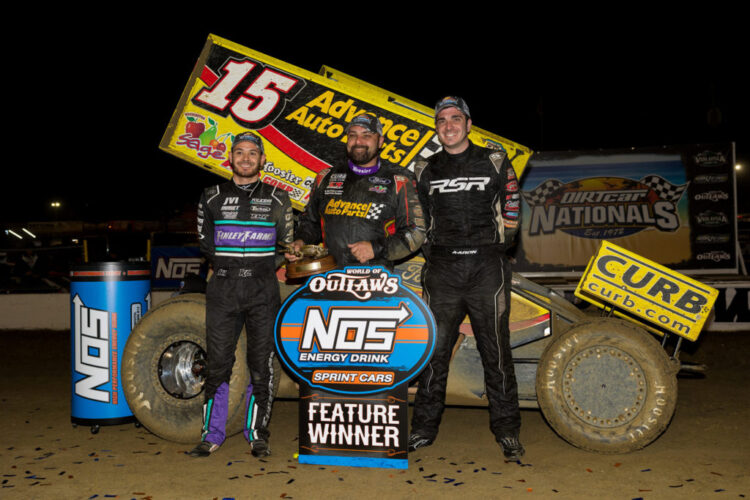 WoO: Schatz holds off Larson to win Outlaws opener