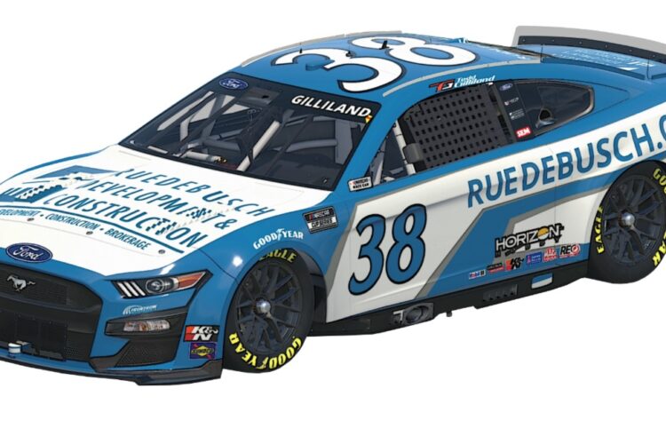 NASCAR: Ruedebusch Development and Construction, Inc. Backs Gilliland