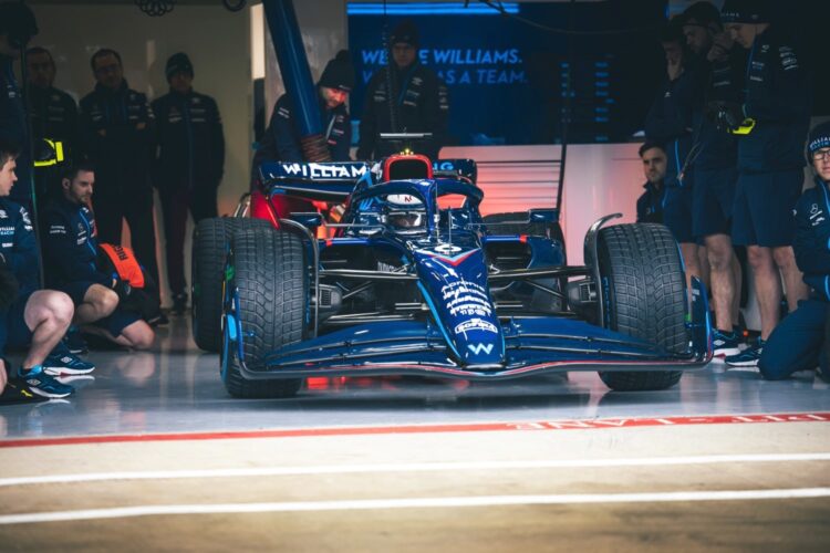 F1: Williams F1 ready for start of testing Wednesday