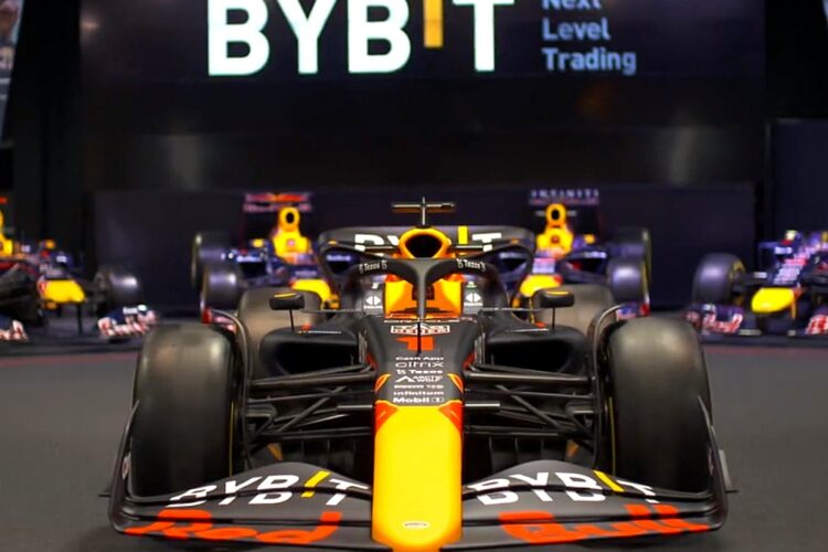 F1: Red Bull Racing sign record breaking Crypto sponsorship deal with Bybit