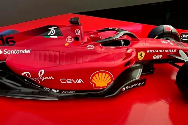 Rumor: 2022 Ferrari F1-75 spy photo