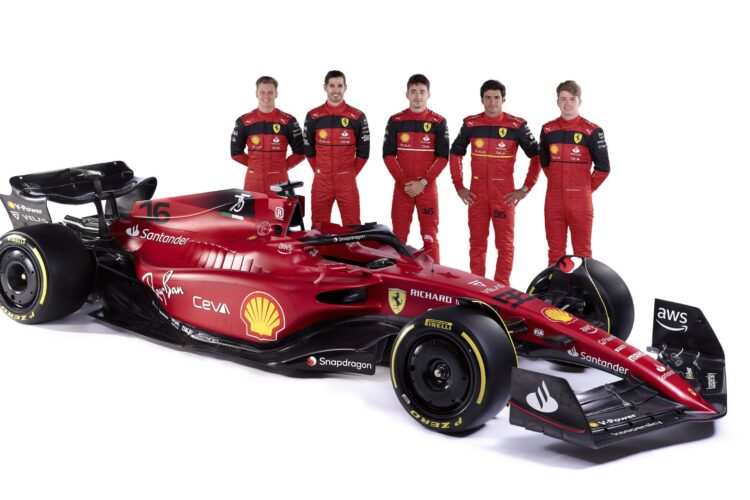 F1: Ferrari launches radical new F1-75 for 2022  (Update)
