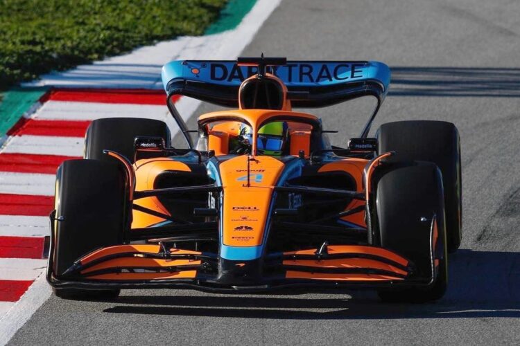 F1: McLaren MCL36 hits the track for Shakedown