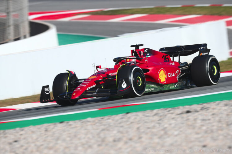 F1 Testing: Leclerc fastest in Ferrari at Lunch Break in Barcelona  (Update)