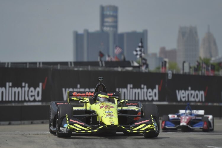 Bourdais tops opening IndyCar practice in Detroit