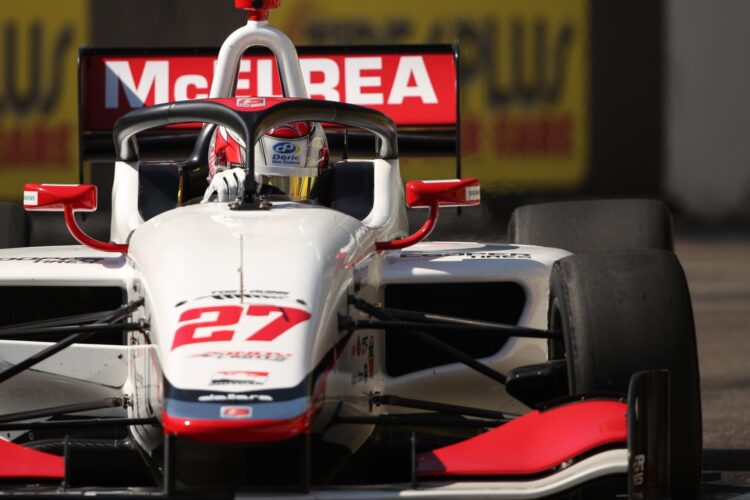 Indy Lights: McElrea Grabs Dramatic Pole in Debut at St. Petersburg