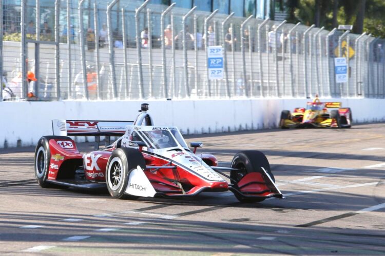 IndyCar: McLaughlin wins pole for St. Petersburg GP