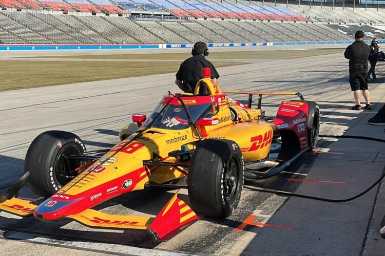 IndyCar: Grosjean fastest so far in Texas test