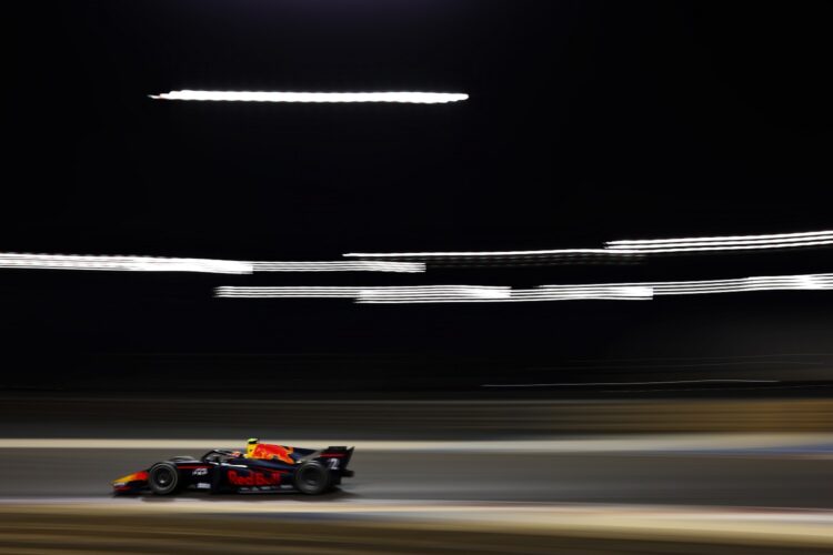 F2: Daruvala fastest for PREMA on Day 1 of pre-season testing in Sakhir