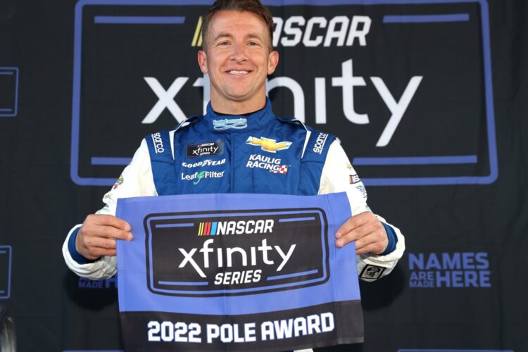 NASCAR: Allmendinger wins pole for Xfinity race in Vegas