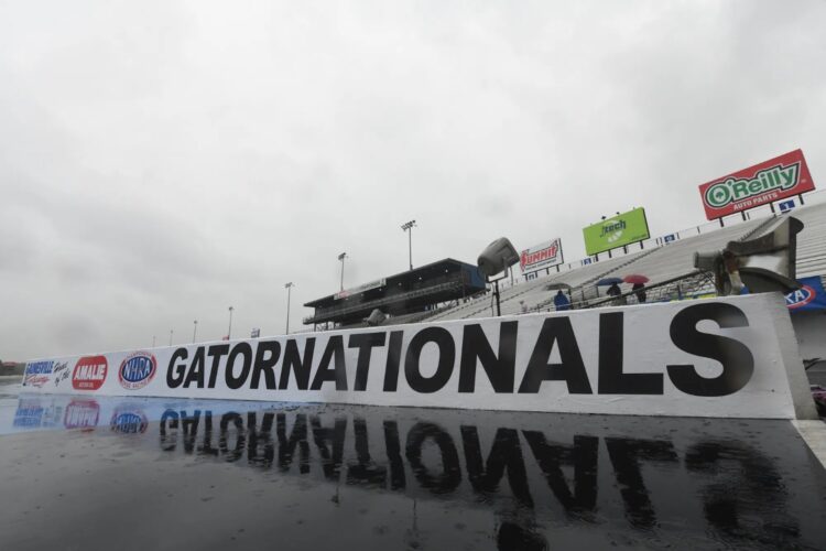 NHRA: Rain washes out Friday Gaternationals qualifying