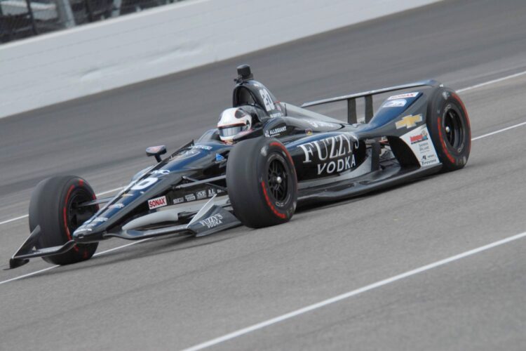 Ed Carpenter wins pole for Indy 500