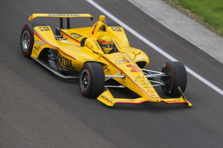 Morning Update from Indianapolis 500 Testing  –2nd Update
