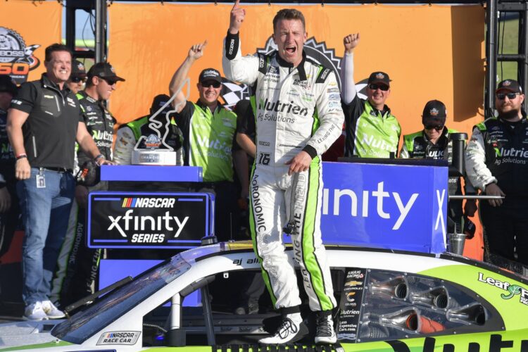 NASCAR: AJ Allmendinger dominates Xfinity Series race at COTA