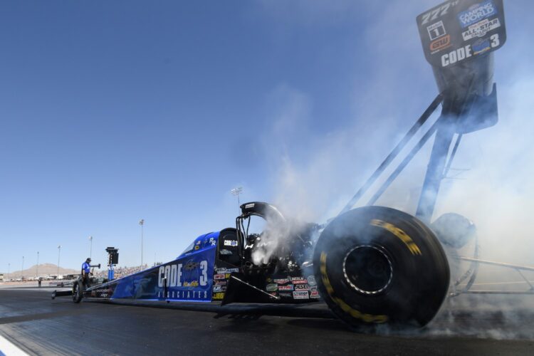 NHRA: Pruett, J. Force, and Stanfield lead Friday qualifying in Las Vegas