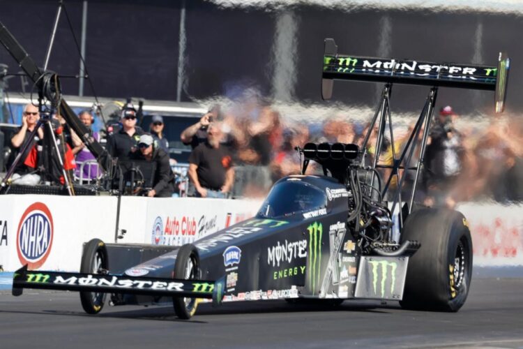 NHRA: Force, Capps, and Enders claim Las Vegas Four-Wide victories