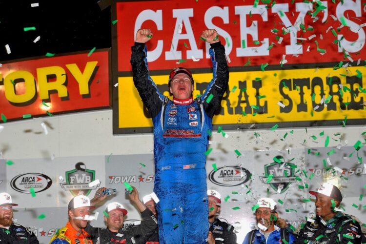 Sheldon Creed Charges to ARCA Victory at Iowa Speedway