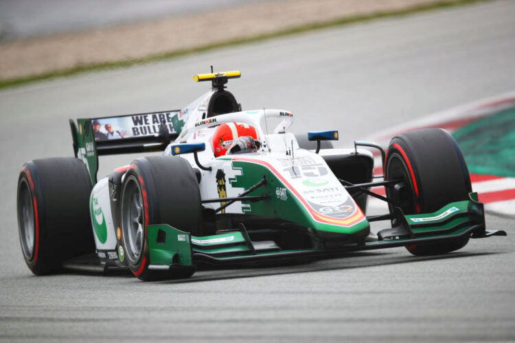 F2: Boschung fastest for Campos Racing on Day 1 of testing in Barcelona