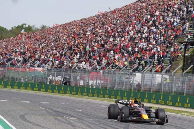 F1: Verstappen goes flag-to-flag to win at Imola
