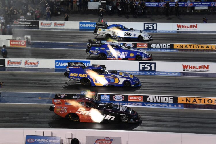 NHRA: Ashley, Force, and Johnson take early qualifying leads at Charlotte Four-Wides