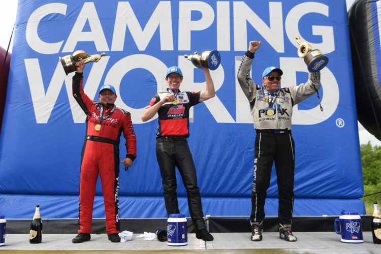NHRA: Salinas, Force, and Johnson conquer Charlotte Four Wide Nationals