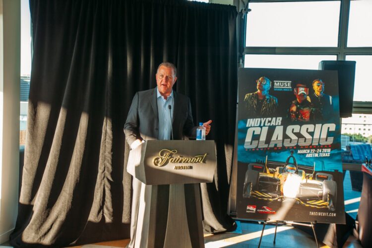 COTA to bring in concert plus American IndyCar stars (Update)