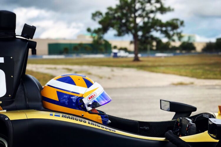 Ericsson takes measured approach to first IndyCar test (Update)