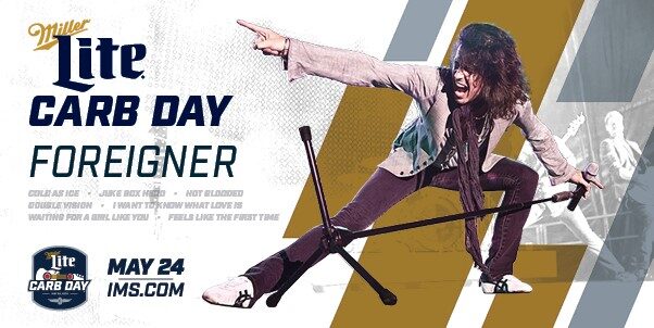 Legendary Rock Band Foreigner To Headline Miller Lite Carb Day Concert