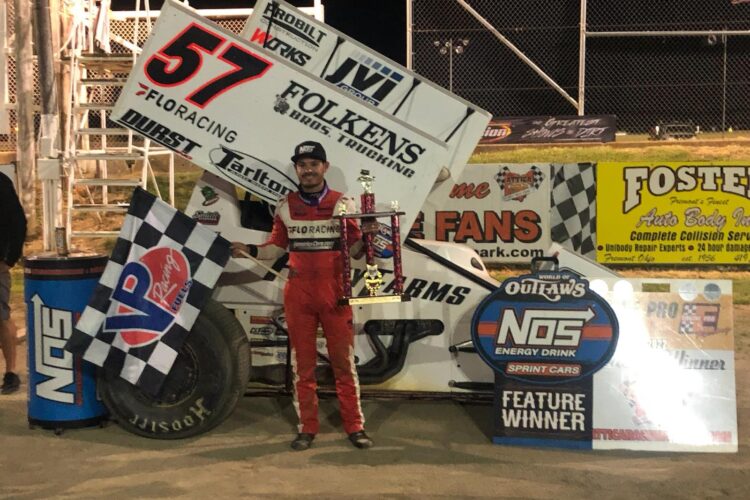 WoO: Larson cleans up at Attica