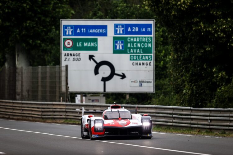WEC: Toyota overall fastest at Le Mans test