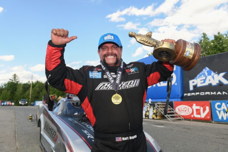 NHRA: Sellout Crowd Sees Hagan, Salinas And Enders Win In New England