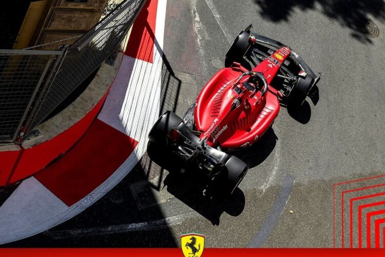 F1: Charles Leclerc tops 2nd practice in Baku