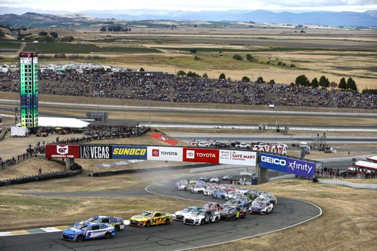 NASCAR: Sonoma Penalty report