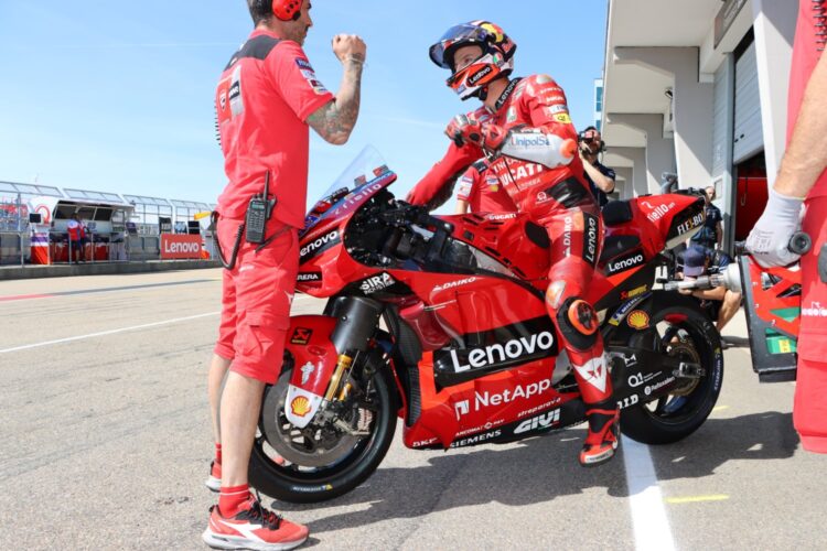 MotoGP: Miller heads Ducati 1-2 in opening practice in Germany