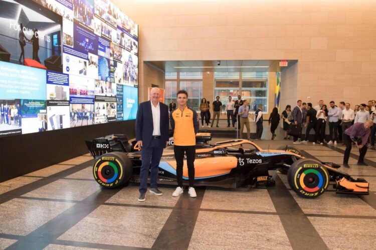 F1: Norris visits Goldman Sacks who enters F1 with McLaren