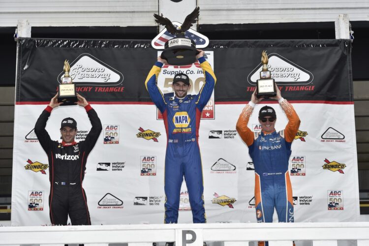 IndyCar Pocono 500 post-race press conference