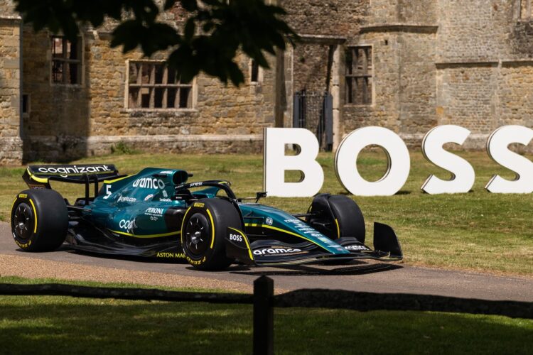 F1: Motor racing-Fashion Brand Hugo Boss returns to F1 with Aston Martin