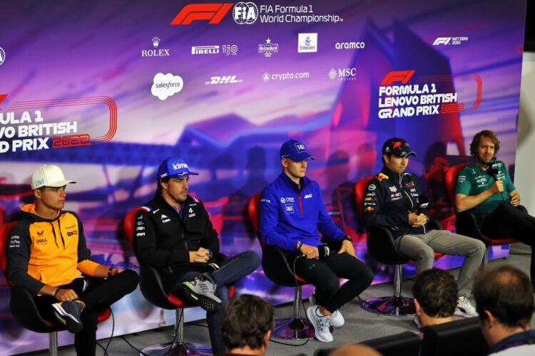 F1: British GP Thursday Press Conference Q&A
