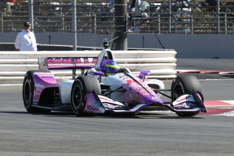 Bourdais tops final Portland practice then crashes