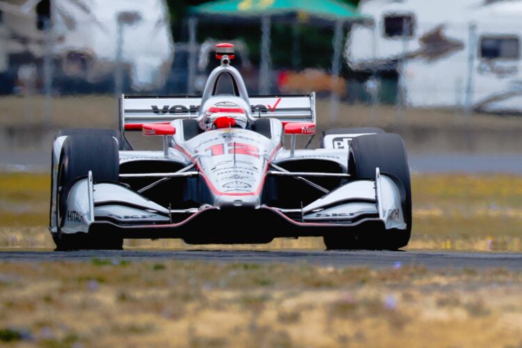 Will Power tops practice 2 for the Portland GP (Update)