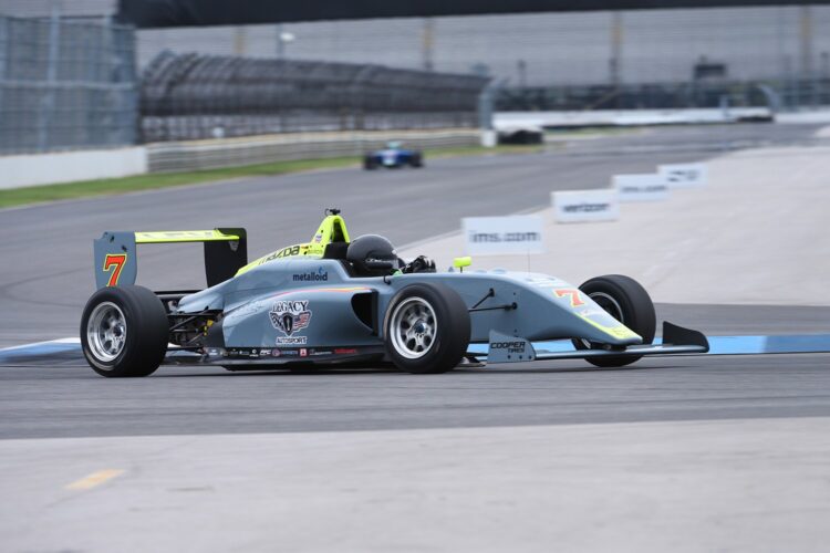 Legacy Autosport Focused On 2019 On Heels Of Positive USF2000 Indy Test